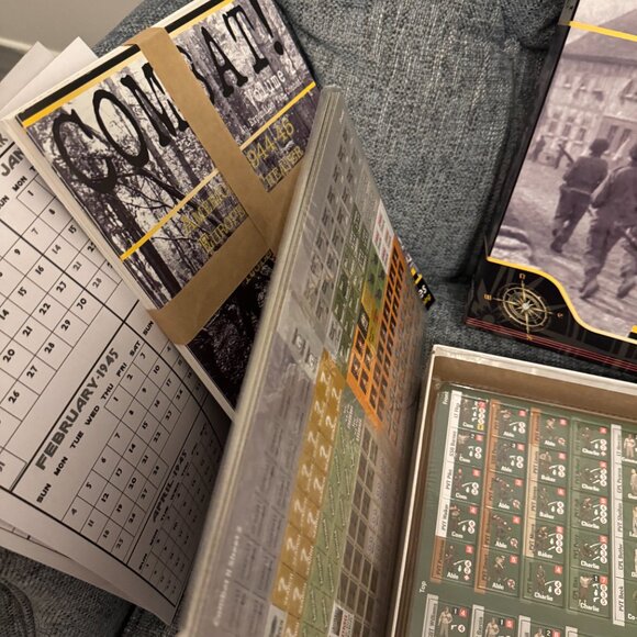 Combat! Volume 2: An Expansion for Combat! (open, unpunched) Compass Games - Picture 10 of 16